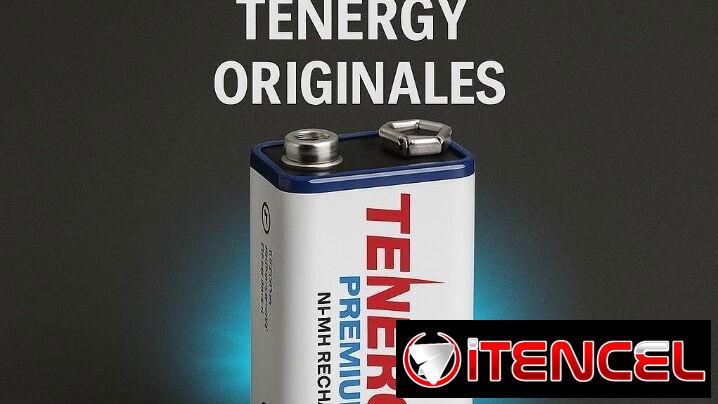 pilas 9v Amazon Basic y Tenergy recargables