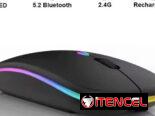 5000$##^%^#^ MOUSE INALÁMBRICO Recargable BLUETHOO Y USB RETROILUMINADO 💯👌📞58381149 karla