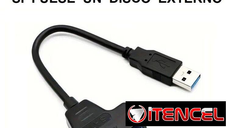 ADAPTADOR SATA – USB. CONECTE SU DISCO DE LAPTOP O SSD POT USB