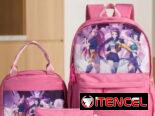 Mochila y merendero de las guerreras K-pop Huntrix