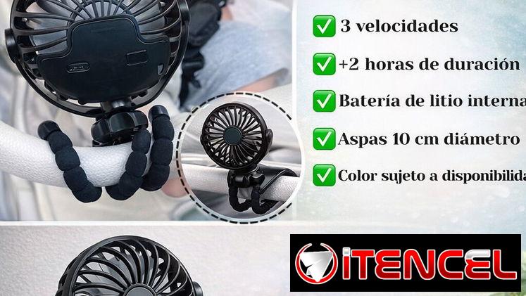 Ventiladores recargables