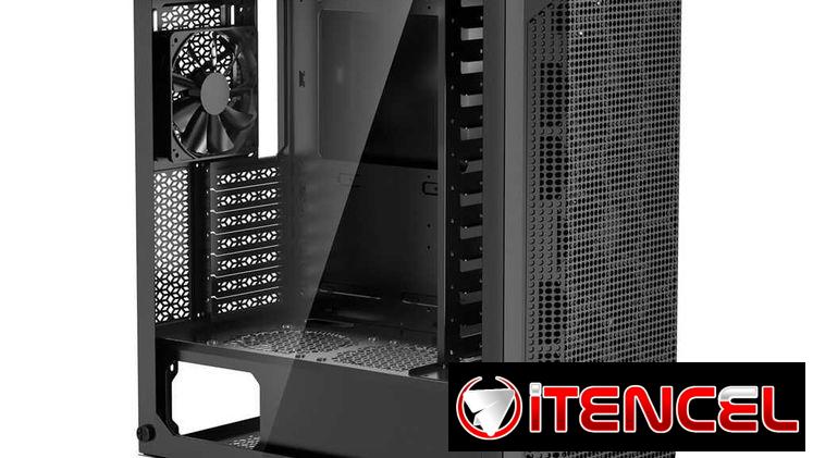 🎮 Chasis VEVOR 230-14 🎮 14xHDD🔹Tempered Glass🔹4xFan 120mm🔹3xUSB🔹270mm GPU🔹240mm Top🔹ATX🔹Mesh🔹Creators 📦0km