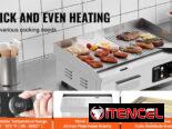 Plancha Eléctrica ( plancha + grill ) Vevor