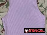 camiseta casual de mujer, camisetas cortas, top de mujer con cuello tortuga, camiseta violeta, camisetas