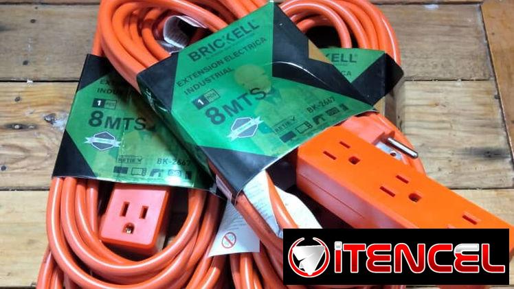 Extensión Eléctrica BRICKELL de 8 metros  Cod:Alofokeee