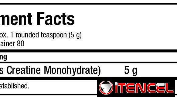 CREATINA MONOHIDRATADA (ALLMAX) 400GR-80SERV