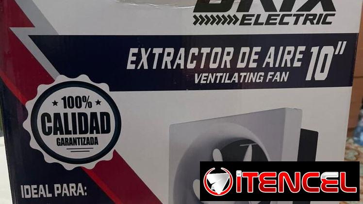 Extractores de aire 110v 10 pulgadas…ideales para negocios o cocinas …50 usd