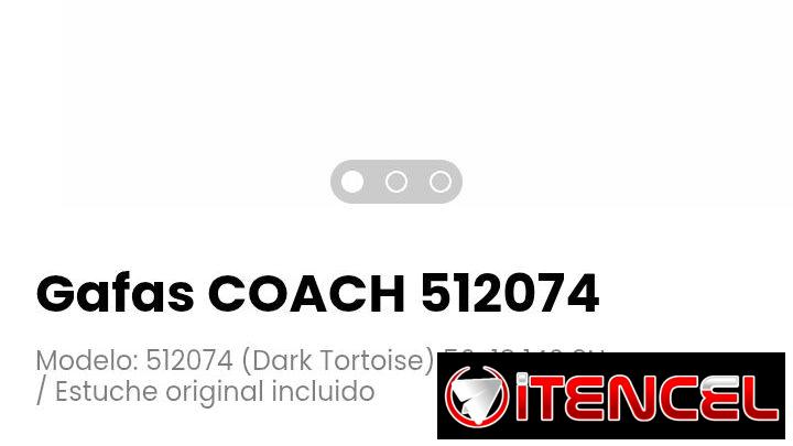 Gafas COACH. Estuche original incluido.De mujer Originales
