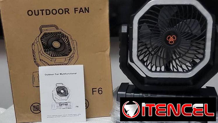 Ventiladores recargables F6