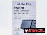 Cargador de Pared Quikcell 67W PD GaN (Multi-Puerto)