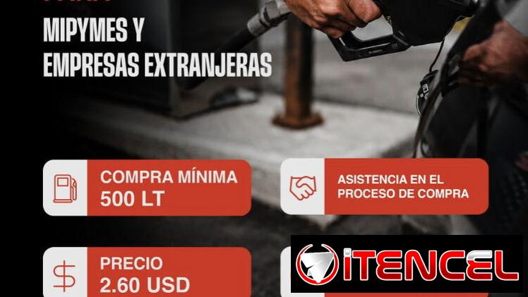 Diesel para Mipyme y empresas extranjeras