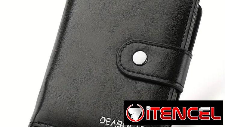 Para regalo, billetera de excelente tamaño y capacidad