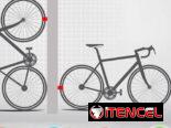 ⚪​ SOPORTE PARA BICICLETA DE RUTA ⚪​ — POSICIONA TU BICI EN EL PISO O PARED -⚪​  5.887.2360