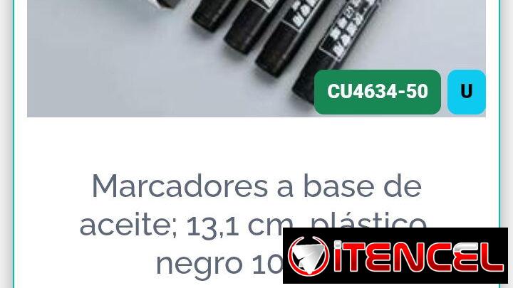 Marcadores a base de aceite