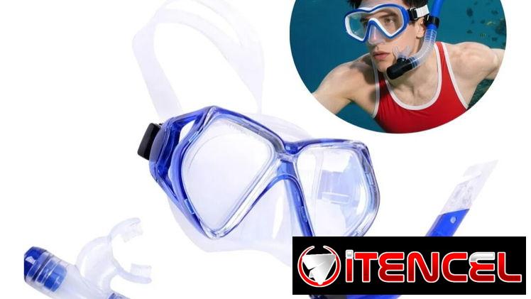 Mascara visor cristal y snorkel/ snorkeling 2025/Adultos