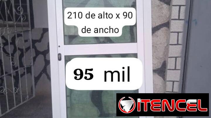210dw altox90 de ancho marquetería de aluminio