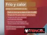 Manga de gel para frío y calor