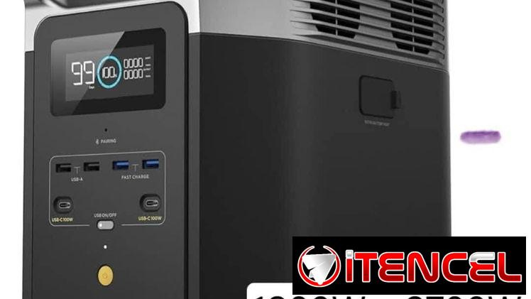 PLANTA ELECTRICA ECOFLOW DELTA 2 HASTA 2700 W.NUEVA EN CAJA, TENEMOS PANELES SOLARES PLEGABLES 200 W ,400W.PAGO POR ZELL
