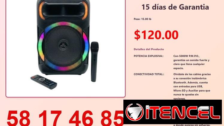 SPEAKER ROYAL  5000w P.M.P.O DE 12´´ CON TRÍPODE RBT2540-12T