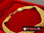 Prendas exclusivas, cadenas de oro, manillas, esclavas, anillos, argollas