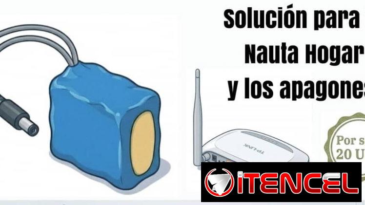 BATERÍAS PARA SU EQUIPO NAUTA HOGAR AÚN SIN ELECTRICIDAD