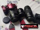 Canon T5 con 2 lentes