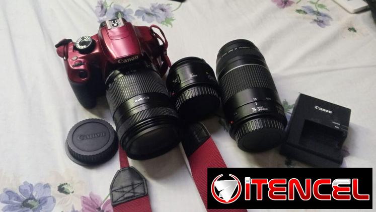 Canon T5 con 2 lentes