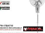 Ventilador recargable de pedestal de 16″ Sankey nuevo en caja con garantía !