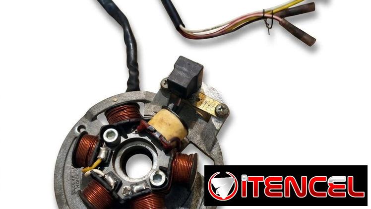 Bobina de encendido de Yamaha, Minarelli y Mondial 50 cc. Monofásico 3KJ