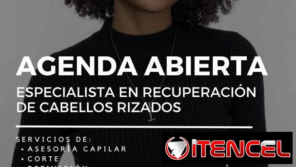 Estilista de cabello afro rizado