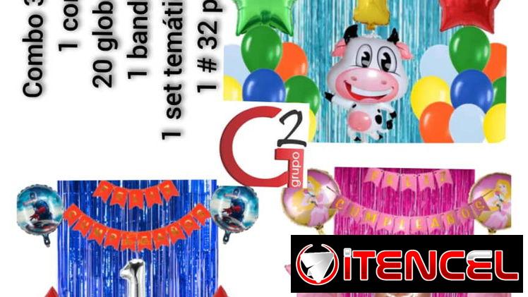 Todo tipo de artículos para decoración de fiestas y cumpleaños 🎂 🎊 ✨️