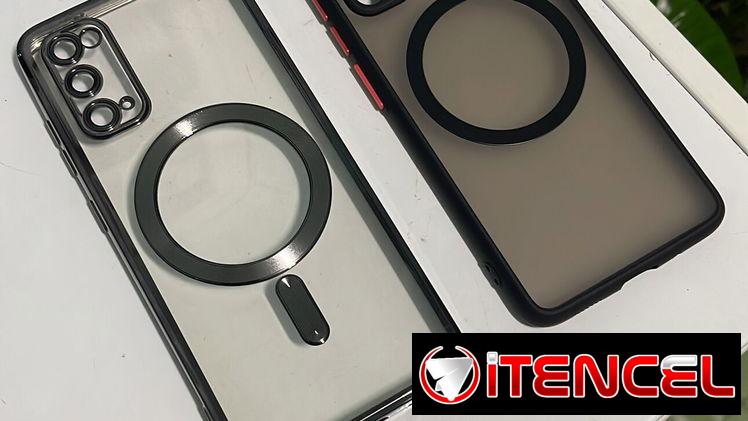 Forros MagSafe  (magnéticos) anticaidas para Samsung y iPhone (Todas las series)