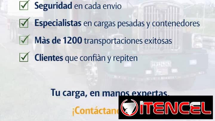 Transporte de contenedores por toda Cuba
