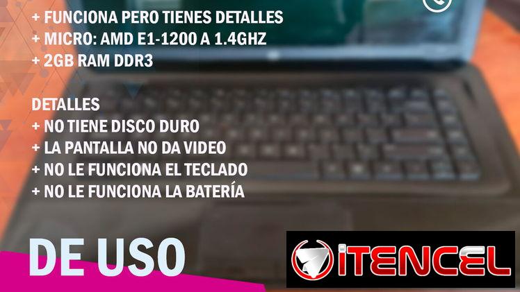 Laptop HP Notebook 2000 | De uso | Funcional | Con detalles — 30USD
