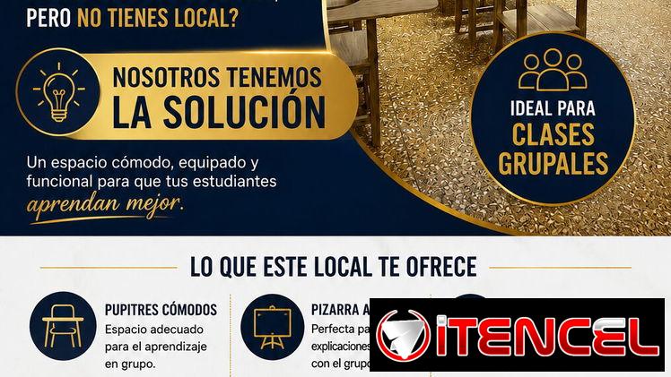 Local para repasos o talleres