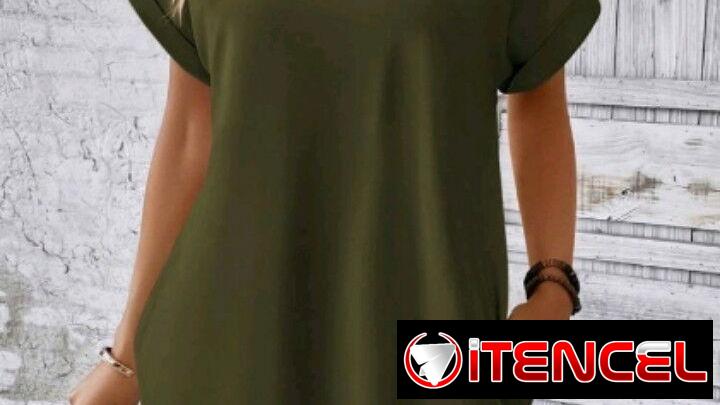 VESTIDO VERDE CASUAL TALLA M Y S, SHEIN. NUEVO