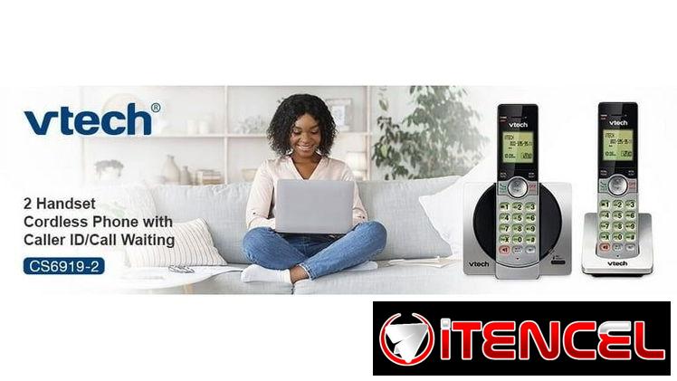 📞 Teléfono Inalámbrico con 2 Auriculares (Nuevo) 📞