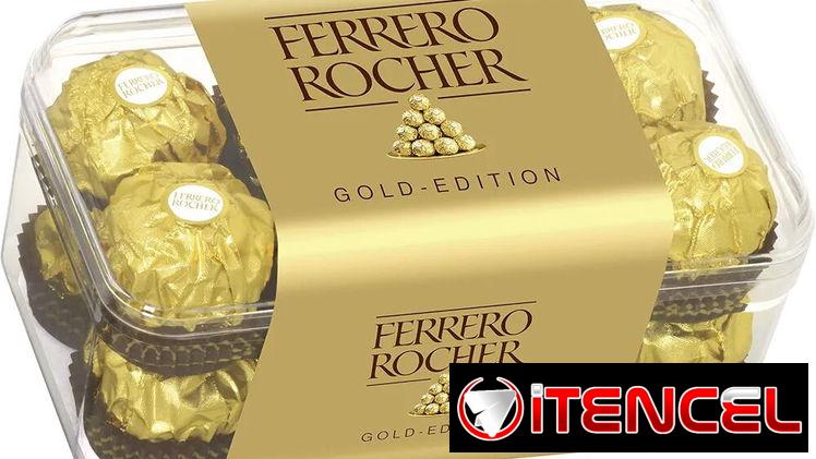 Bombones Ferrero para regalar este 14 de febrero. La caja trae 16 unidades