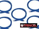 Cable de Red UTP CAT 6 RJ45 de 3 Metros Marca EXCEL Color Azul Nuevo Sellado en 2500 CUP