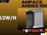 ✅AMPACE ANDES 1500 1462 WH 2400W PICO 3600W 750 USD ✅️ECOFLOW RIVER PRO 720WH 600W PICO 1200W 450 USD PLANTA DE GASOLINA