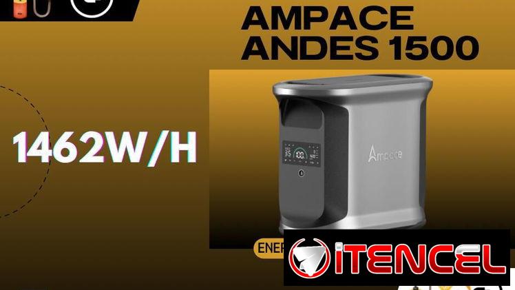 ✅AMPACE ANDES 1500 1462 WH 2400W PICO 3600W 750 USD ✅️ECOFLOW RIVER PRO 720WH 600W PICO 1200W 450 USD PLANTA DE GASOLINA