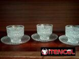 Dulceras y bomboneras de cristal tallado origen europeo