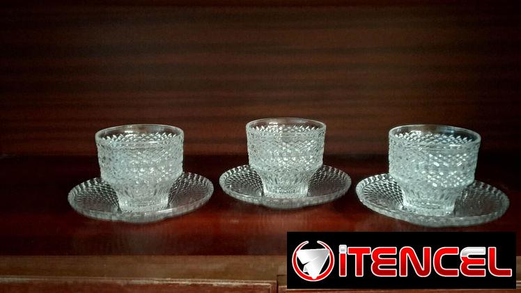 Dulceras y bomboneras de cristal tallado origen europeo