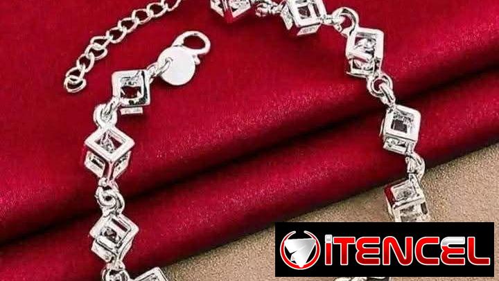 Pulsera aleacion de plata