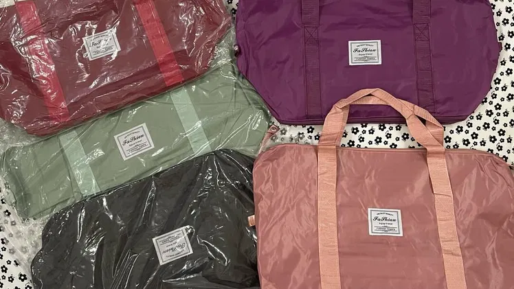 Bolsos de viaje expandibles