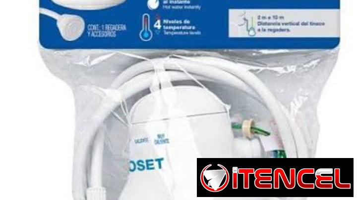 Ducha electrica foset 4 temperatura 5400w   35 Usd