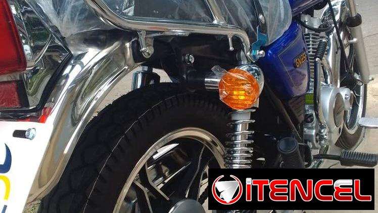 Moto de combustión Halcón GN 125 f del año 2026 con chapa circulación y certifico