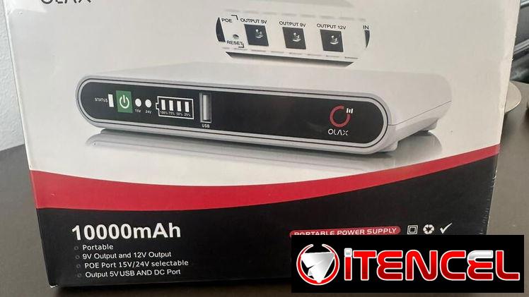 Mini DC repetidor backup estación eléctrica