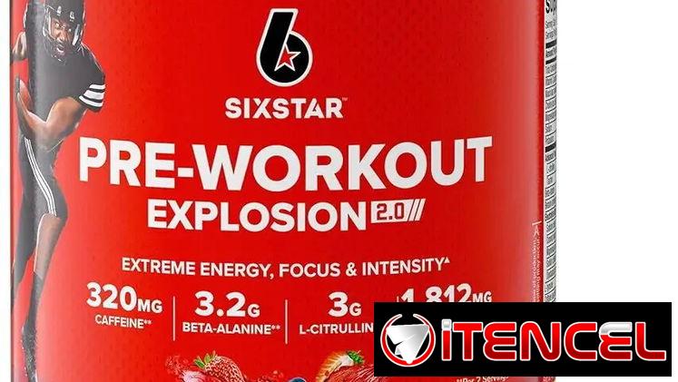 Pre-workout Explosion Fruit punch (SIXSTAR) FITNESSARMY 58234161