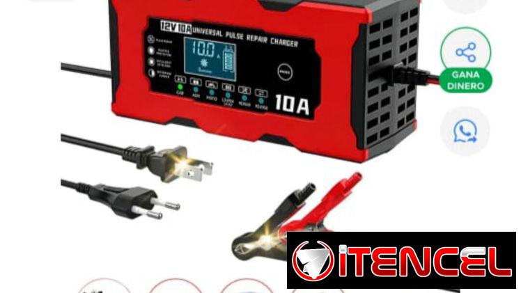 Cargador de batería 12v 10A